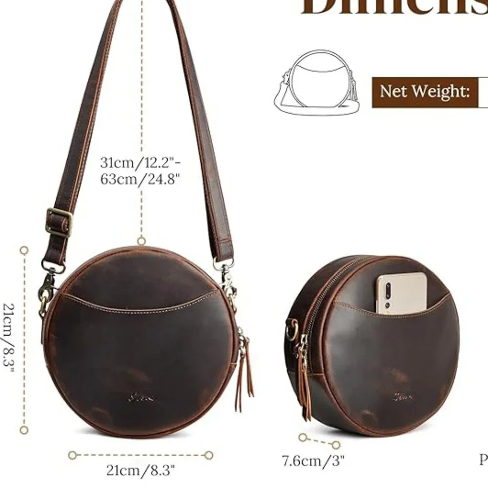 Leather Crossbody Bag